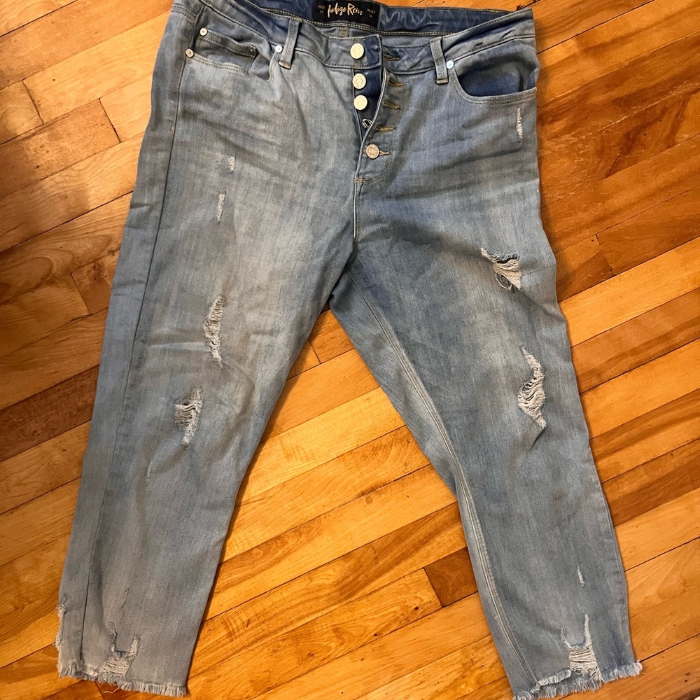 Indigo Rein button up jeans